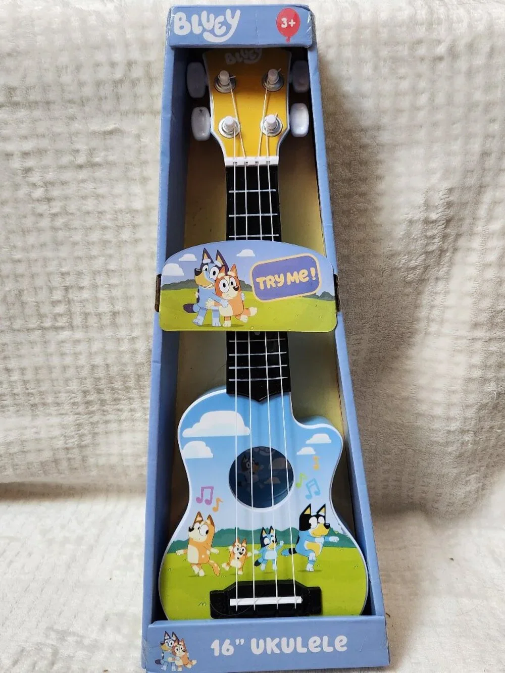 BLUEY Musical Instruments - Set of Three (3) Ukulele Piano Xylophone - NEW NWT